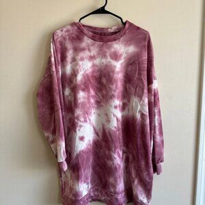 Oversized Tie Dye Sweater